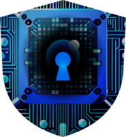 Modern Technology Cybersecurity Icon Crop-out png