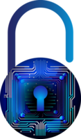 Modern Technology Cybersecurity Icon Crop-out png