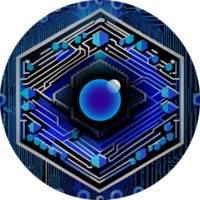 moderno tecnologia cíber segurança ícone recortar png