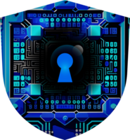 Modern Technology Cybersecurity Icon Crop-out png