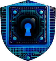 Modern Technology Cybersecurity Icon Crop-out png