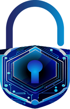 modern teknologi Cybersäkerhet ikon beskärning png