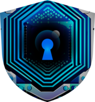 Modern Technology Cybersecurity Icon Crop-out png