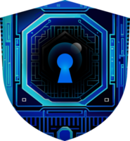 Modern Technology Cybersecurity Icon Crop-out png
