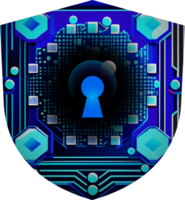 Modern Technology Cybersecurity Icon Crop-out png