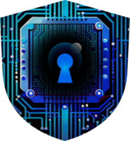 Modern Technology Cybersecurity Icon Crop-out png