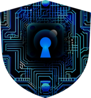 Modern Technology Cybersecurity Icon Crop-out png