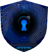 Modern Technology Cybersecurity Icon Crop-out png