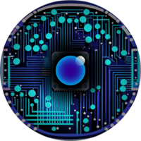 Modern Technology Cybersecurity Icon Crop-out png