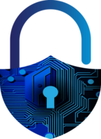 Modern Technology Cybersecurity Icon Crop-out png