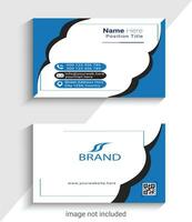 new  creative and modern business card design template vector