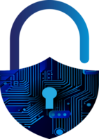 Modern Technology Cybersecurity Icon Crop-out png