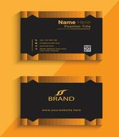 new  creative and modern business card design template vector