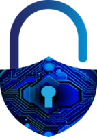 Modern Technology Cybersecurity Icon Crop-out png