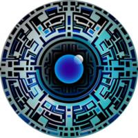 Modern Technology Cybersecurity Icon Crop-out png