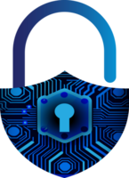 Modern Technology Cybersecurity Icon Crop-out png