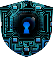 Modern Technology Cybersecurity Icon Crop-out png