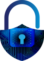 Modern Technology Cybersecurity Icon Crop-out png