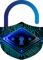 Modern Technology Cybersecurity Icon Crop-out png