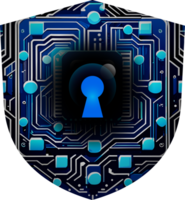 Modern Technology Cybersecurity Icon Crop-out png