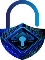 Modern Technology Cybersecurity Icon Crop-out png