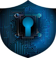 Modern Technology Cybersecurity Icon Crop-out png