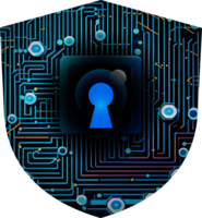 Modern Technology Cybersecurity Icon Crop-out png