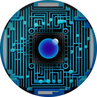 Modern Technology Cybersecurity Icon Crop-out png
