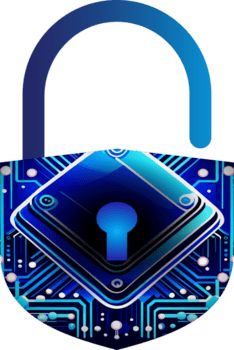 modern teknologi Cybersäkerhet ikon beskärning png