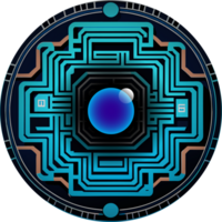 Modern Technology Cybersecurity Icon Crop-out png