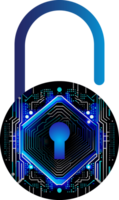 Modern Technology Cybersecurity Icon Crop-out png