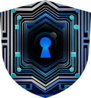 Modern Technology Cybersecurity Icon Crop-out png