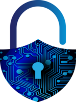 Modern Technology Cybersecurity Icon Crop-out png