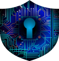 Modern Technology Cybersecurity Icon Crop-out png