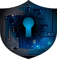 Modern Technology Cybersecurity Icon Crop-out png