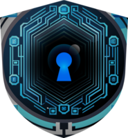 Modern Technology Cybersecurity Icon Crop-out png