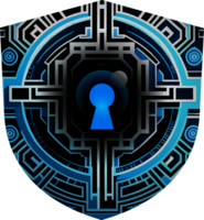 Modern Technology Cybersecurity Icon Crop-out png