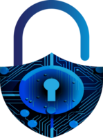 Modern Technology Cybersecurity Icon Crop-out png