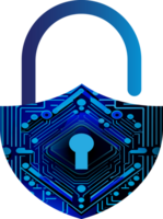 Modern Technology Cybersecurity Icon Crop-out png