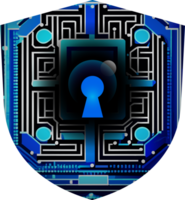 Modern Technology Cybersecurity Icon Crop-out png