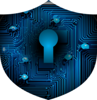 Modern Technology Cybersecurity Icon Crop-out png