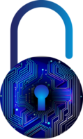 Modern Technology Cybersecurity Icon Crop-out png