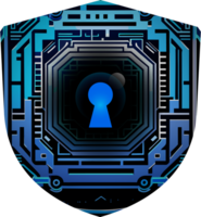 Modern Technology Cybersecurity Icon Crop-out png