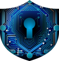 Modern Technology Cybersecurity Icon Crop-out png