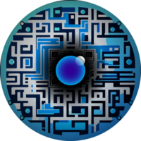 Modern Technology Cybersecurity Icon Crop-out png