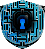 Modern Technology Cybersecurity Icon Crop-out png