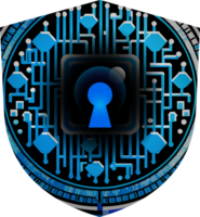 Modern Technology Cybersecurity Icon Crop-out png