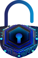 Modern Technology Cybersecurity Icon Crop-out png