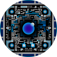 Modern Technology Cybersecurity Icon Crop-out png