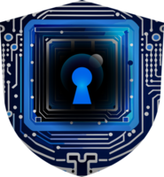 Modern Technology Cybersecurity Icon Crop-out png